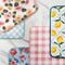 Printed Dish Drying Mats for Kitchen Counter 2 Pack Absorbent Reversible Drying Mats Microfiber Kitchen Countertop Protector Dishes Drying Pad Extra Large 18"x24" Dish Mat
